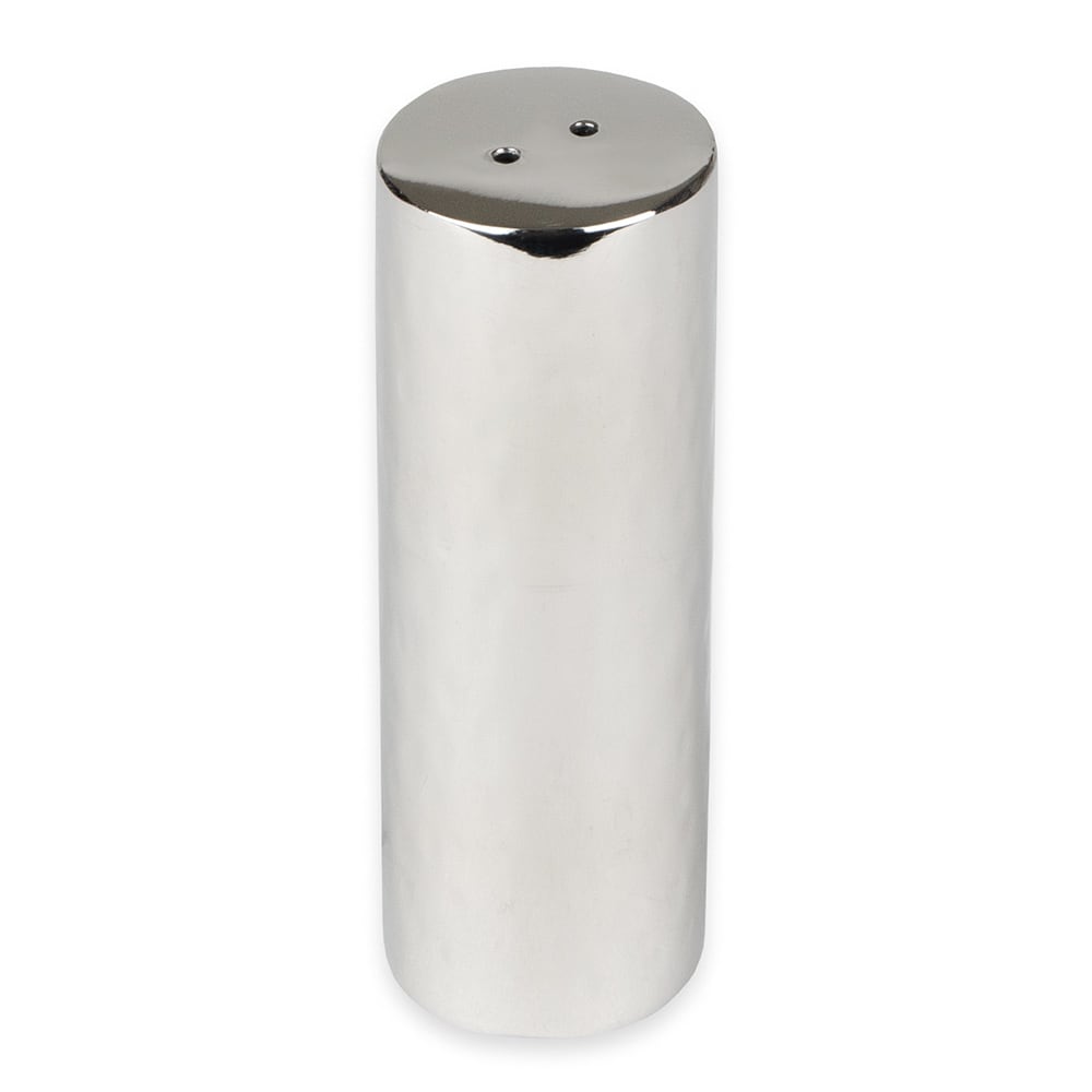 Libbey 6702 2 oz Salt Shaker - Stainless Steel, 3 1/2"H
