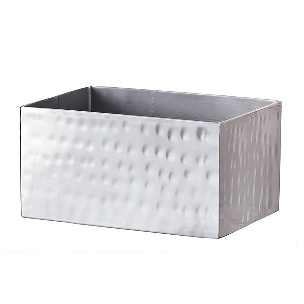Libbey 6705 Rectangular Sugar Caddy - Chrome, Silver