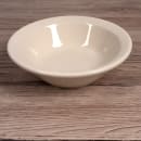 Libbey 740-901-013 13 oz Round Porcelana Grapefruit Bowl - Porcelain, Cream White thumbnail 5