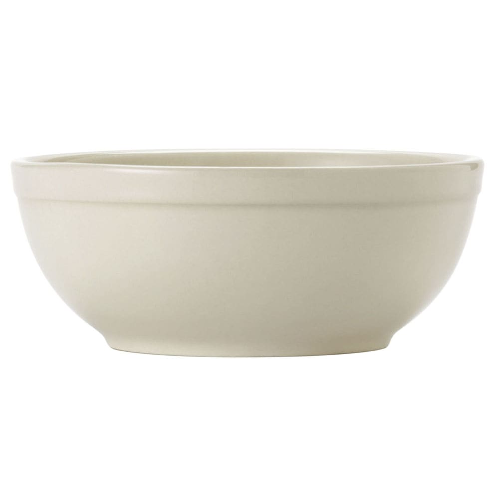 Libbey 740-901-018 18 oz Round Porcelana™ Nappie Bowl - Porcelain, Cream White