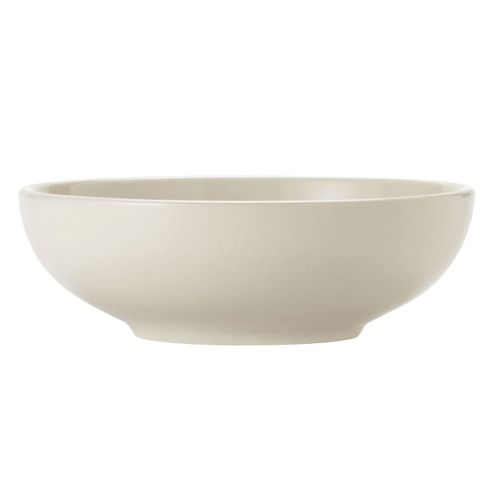 Libbey 740-901-048 48 oz Round Porcelana Pasta Bowl - Porcelain, Cream White