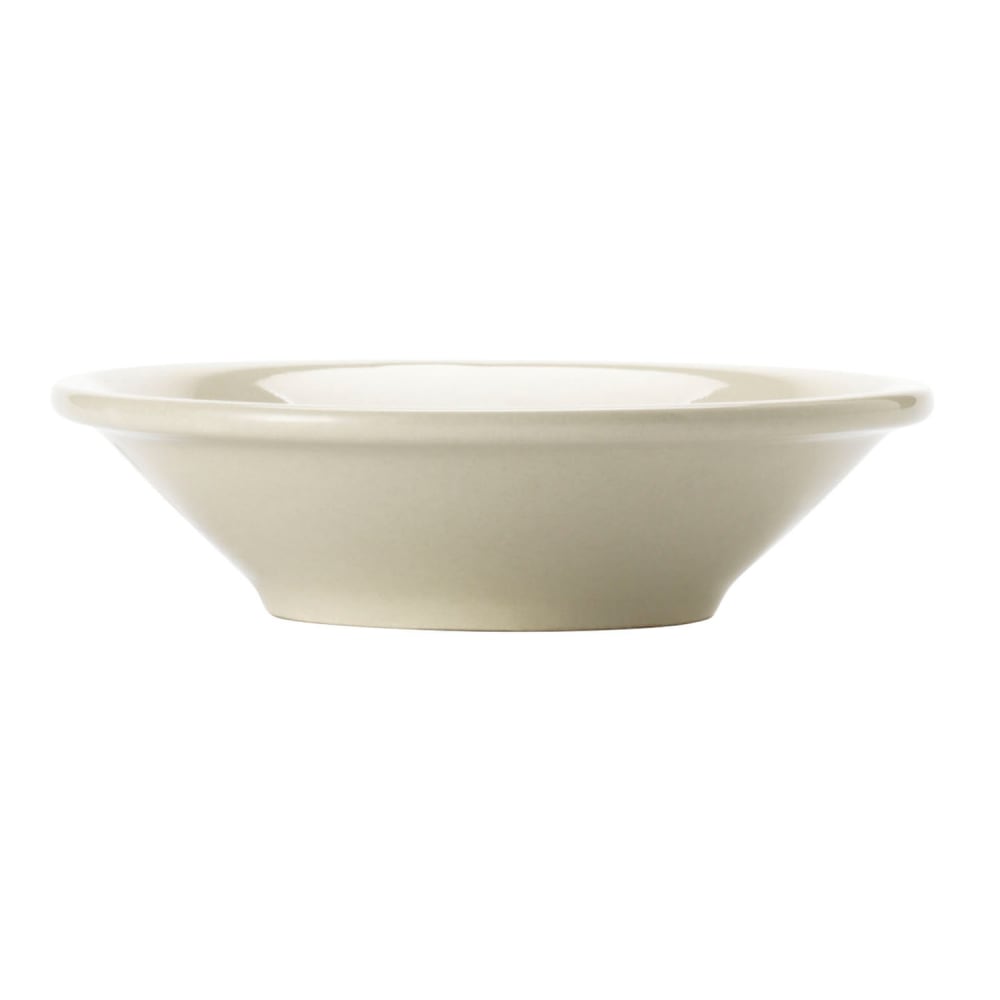 Libbey 740-901-334 3 3/4 oz Round Porcelana Fruit Bowl - Porcelain, Cream White