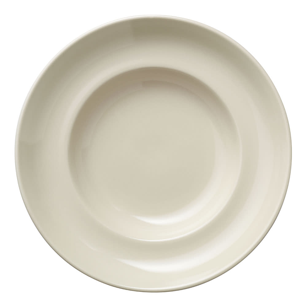 Libbey 740-901-565 56 1/2 oz Round Porcelana Pasta Bowl - Porcelain, Cream White
