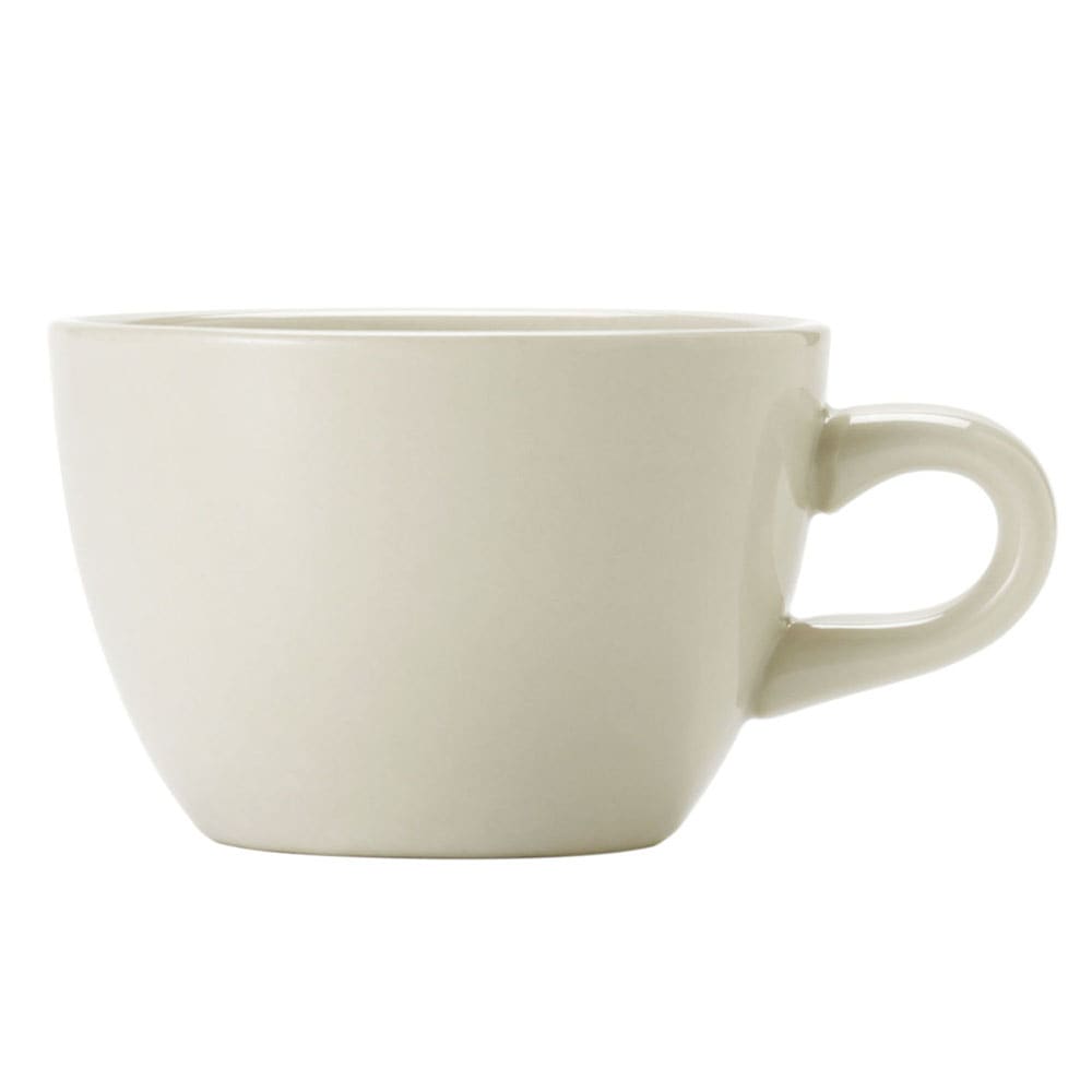 Libbey 740-901-888 8 oz Porcelana Mohawk Cup - Porcelain, Cream White