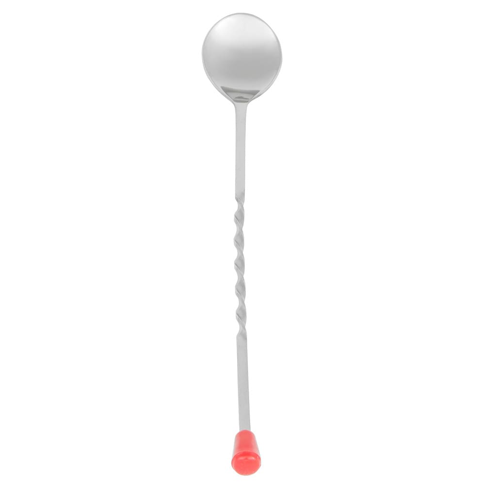 Libbey 75111 11" Bar Spoon w/ Red Knob, Stainless