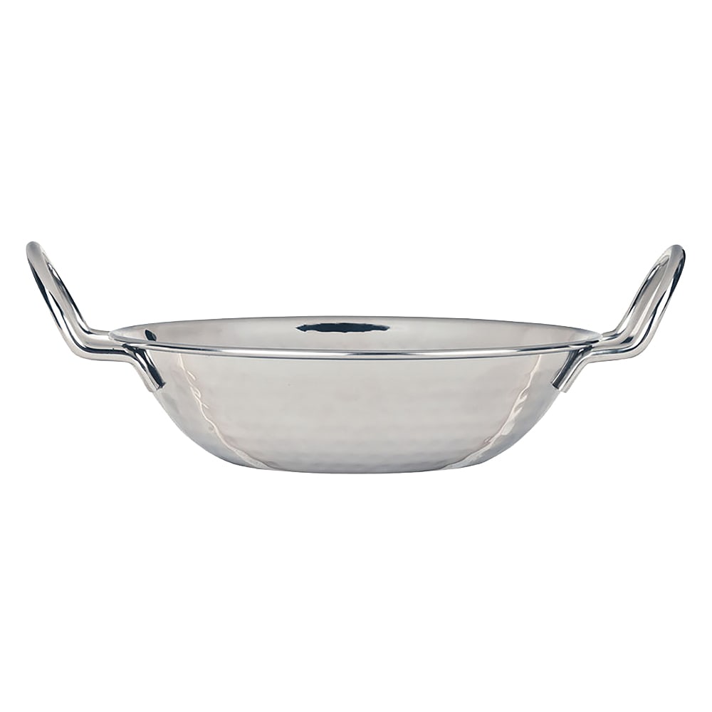 Libbey 761703 18 oz Sonoran Bowl w/ Handles, Hammered Finish, Stainless