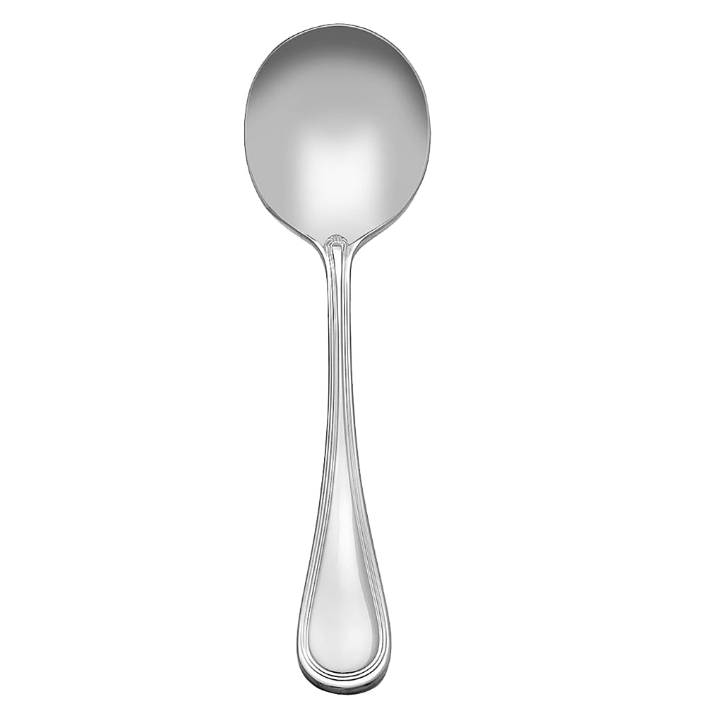 Libbey 774 004 6 3/4" Soup Spoon with 18/8 Stainless Grade, Geneva Pattern