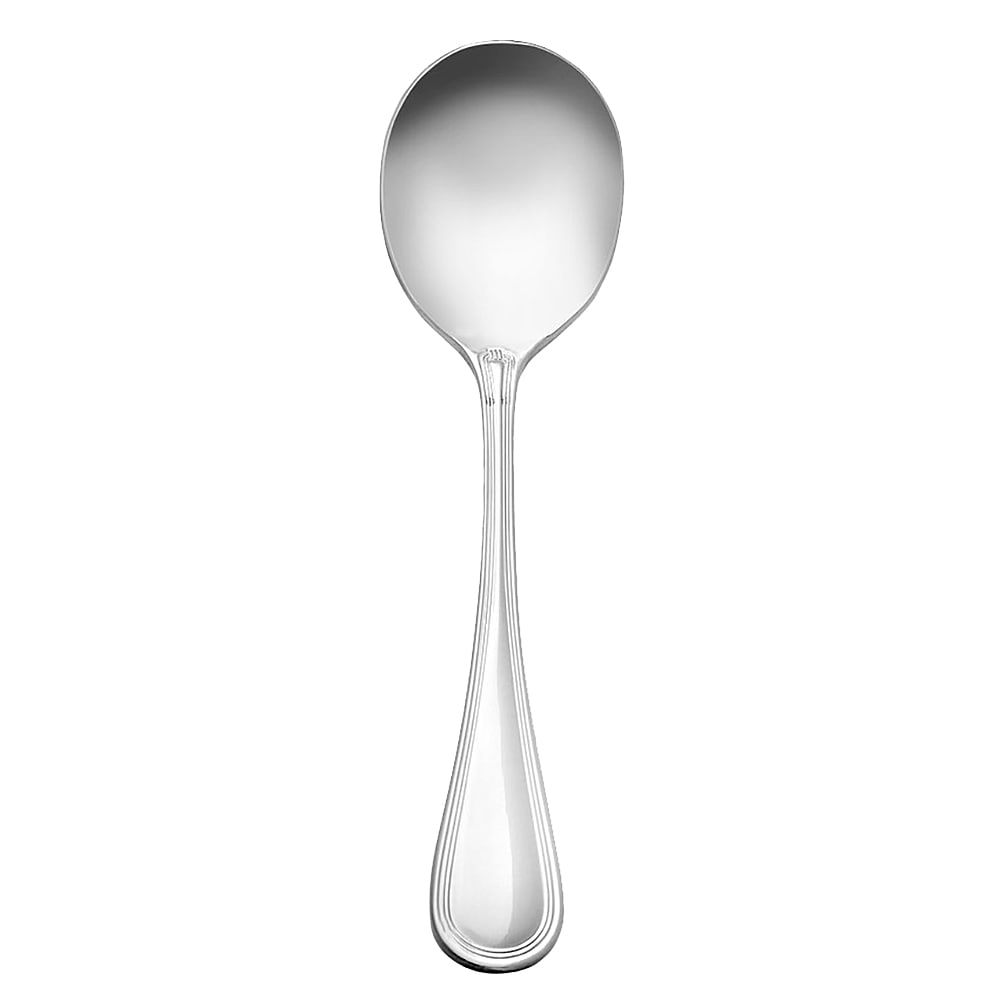 Libbey 774 016 6" Bouillon Spoon with 18/8 Stainless Grade, Geneva Pattern