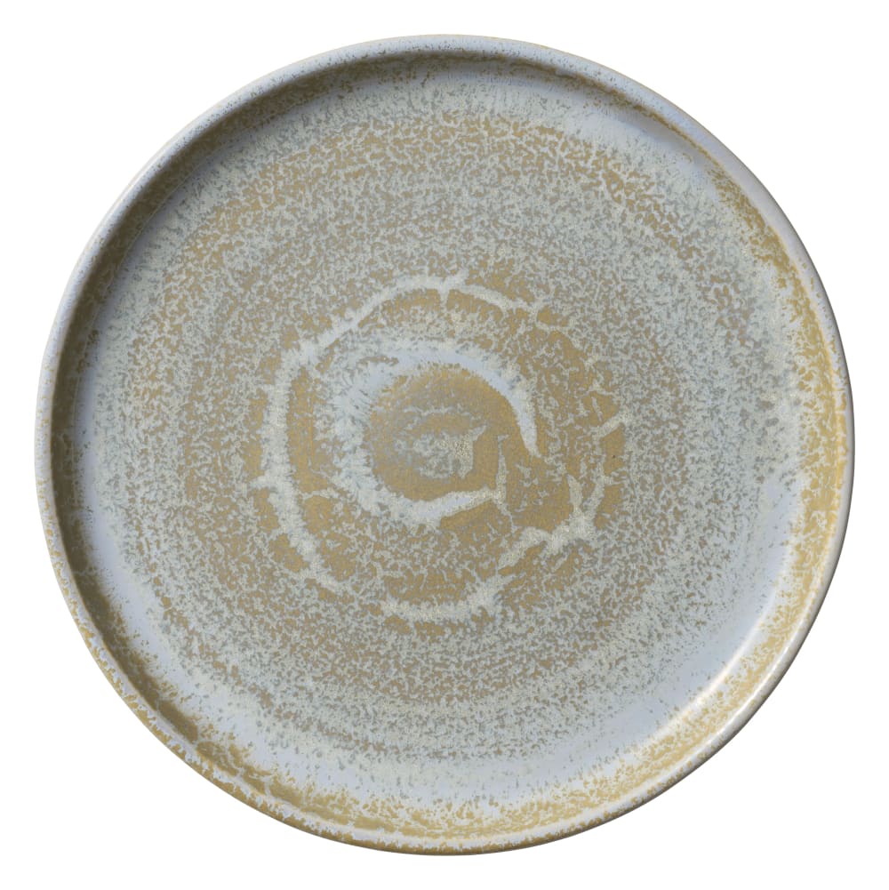Libbey 801182141000100 8 1/2" Round Perfect Match Flat Plate - Porcelain, Breeze