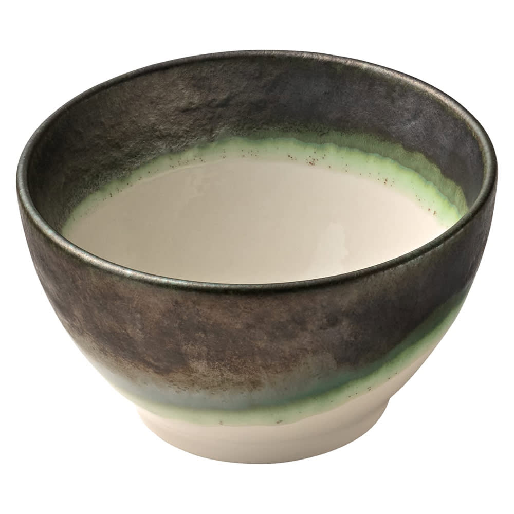 Libbey 801571041000103 8 1/2 oz Round Perfect Match Bowl - Porcelain, Avocado