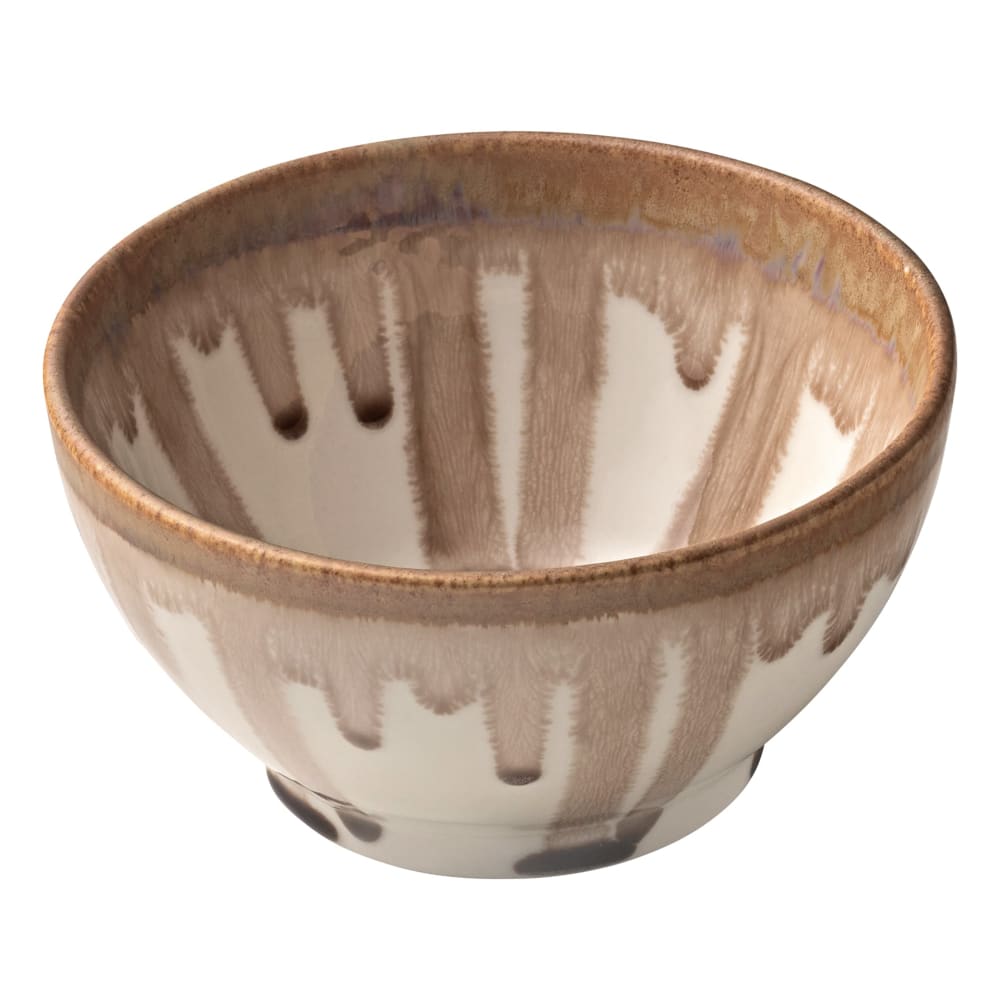 Libbey 801571441000101 20 3/10 oz Round Perfect Match Bowl - Porcelain, Oyster