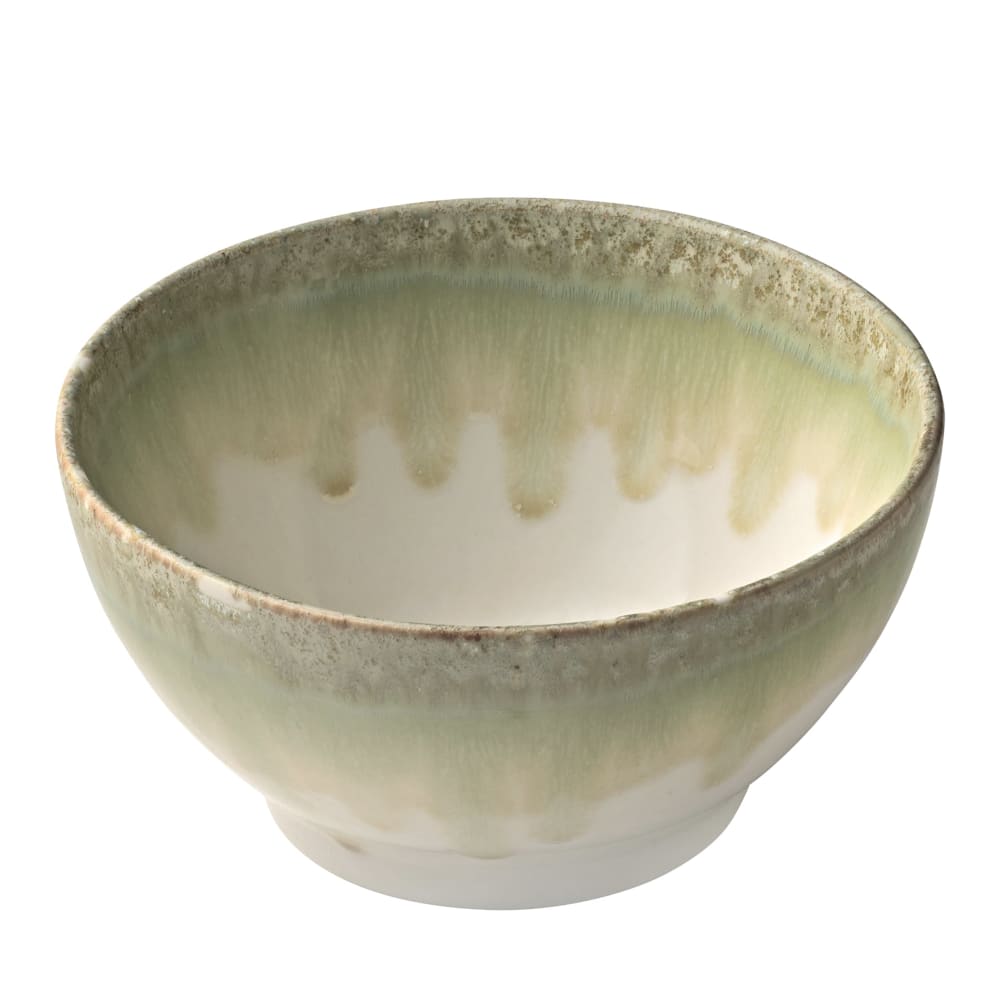 Libbey 801571441000104 20 3/10 oz Round Perfect Match Bowl - Porcelain, Thyme