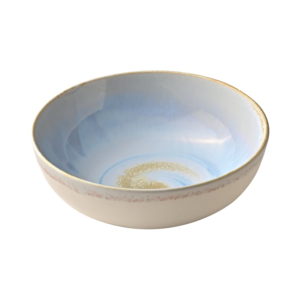 Libbey 801572341000100 9" Round Perfect Match Dish - Porcelain, Breeze