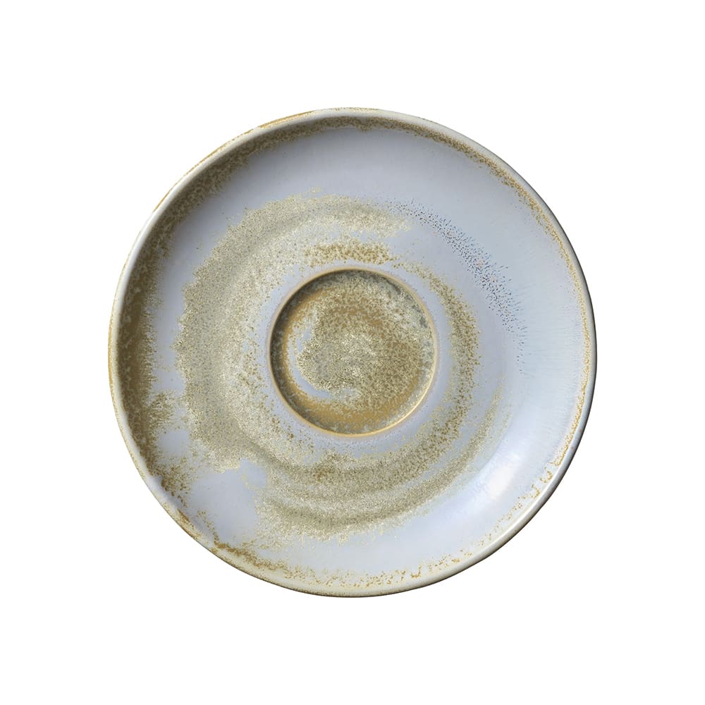 Libbey 801692141000100 5 1/2" Round Perfect Match Saucer - Porcelain, Breeze