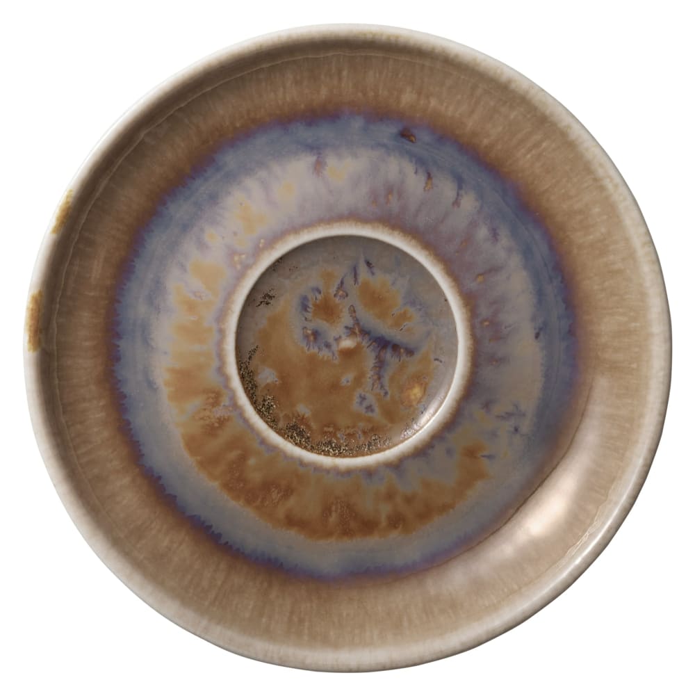 Libbey 801692141000101 5 1/2" Round Perfect Match Saucer - Porcelain, Oyster