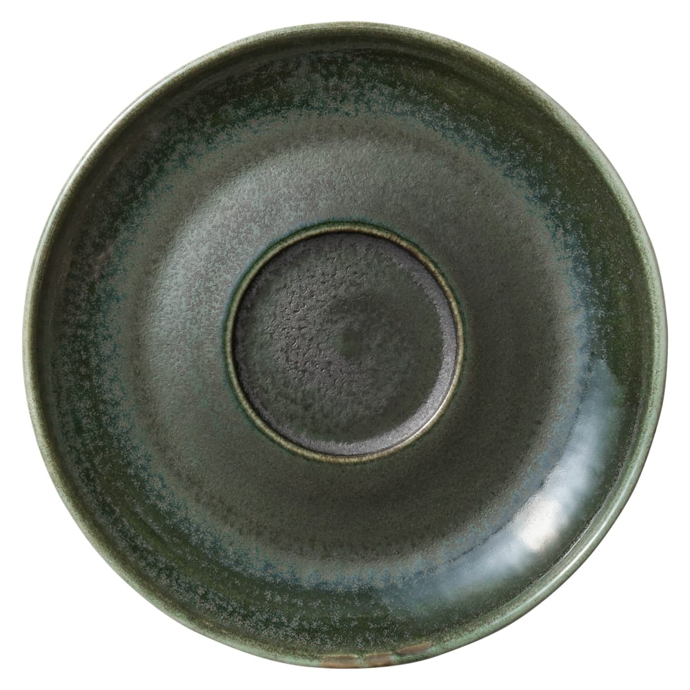 Libbey 801692141000103 5 1/2" Round Perfect Match Saucer - Porcelain, Avocado