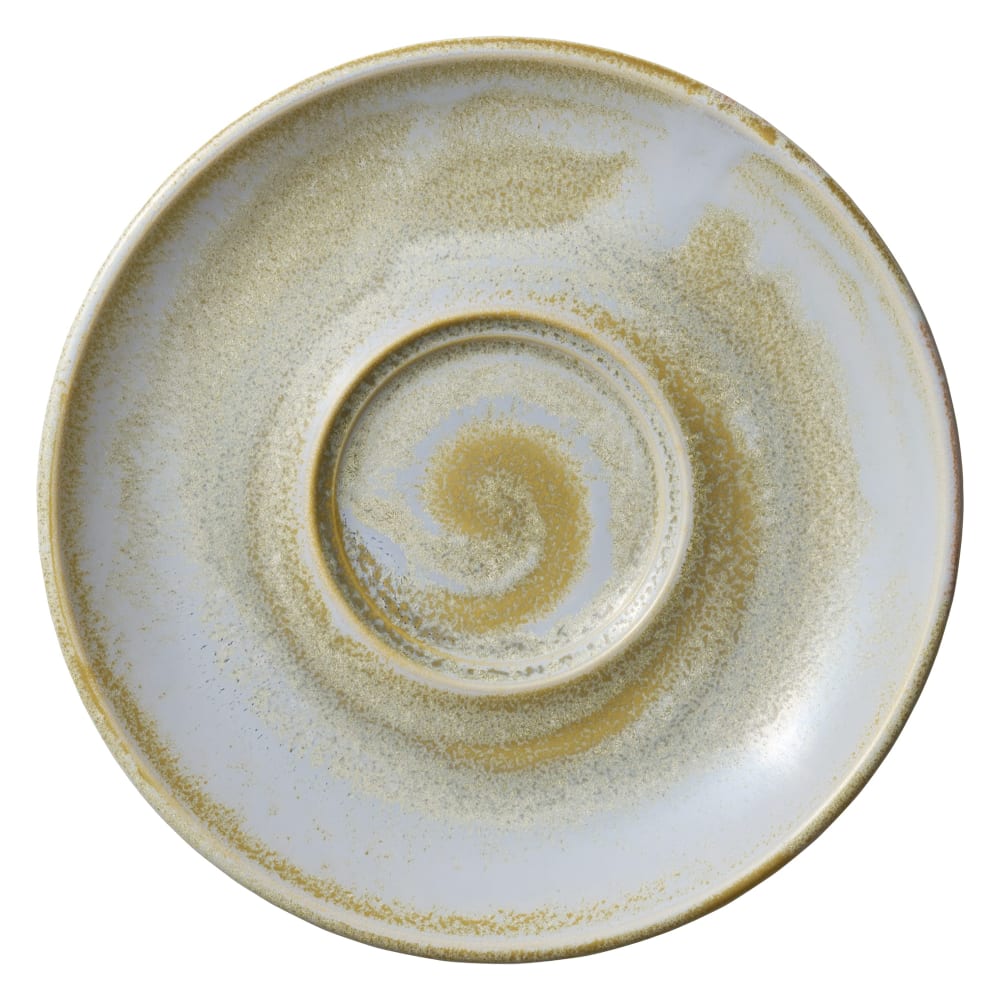 Libbey 801693441000100 6 1/8" Round Perfect Match Saucer - Porcelain, Breeze
