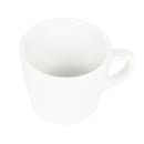Libbey 840-110-004 7 oz Porcelana™ Tall Cup - Porcelain, Bright White thumbnail 2