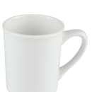 Libbey 840-125-002 8 1/2 oz Porcelain Mug w/ Rolled Edge, Bright White, Porcelana thumbnail 4