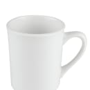 Libbey 840-125-002 8 1/2 oz Porcelain Mug w/ Rolled Edge, Bright White, Porcelana thumbnail 5