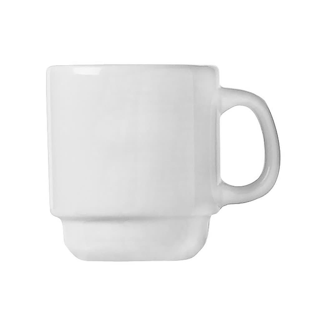 Libbey 840-150-007 2 1/2 oz Porcelana™ Espresso Cup - Porcelain, Bright White