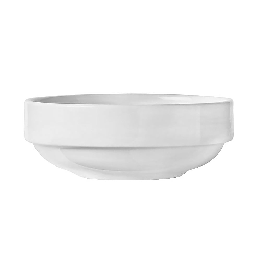 Libbey 840-330-002 6 oz Round Porcelana™ Bowl - Porcelain, Bright White