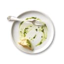 Libbey 840-330-007 7 3/4" Round Porcelana™ Plate - Porcelain, Bright White thumbnail 2