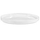 Libbey 840-330-010 10 1/2" Round Porcelana™ Plate - Porcelain, Bright White thumbnail 3