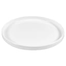 Libbey 840-330-010 10 1/2" Round Porcelana™ Plate - Porcelain, Bright White thumbnail 4