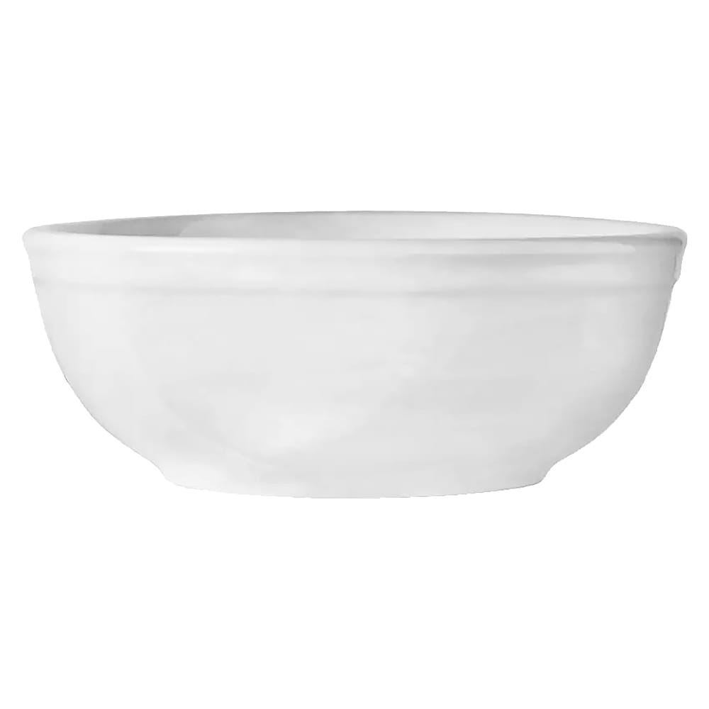 Libbey 840-350-035 5" Round Porcelain Nappie w/ 10 oz Capacity & Narrow Rim, Bright White, Porcelana