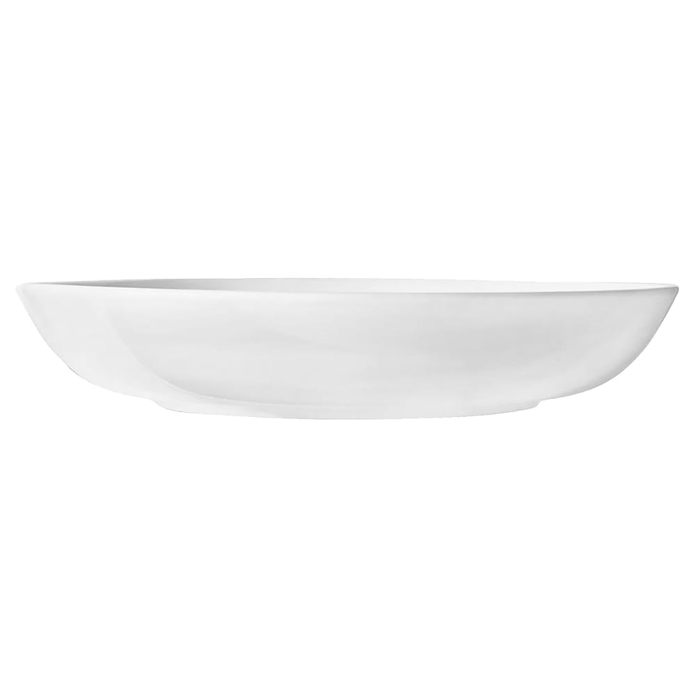 Libbey 840-355-009 9" Round Porcelain Low Bowl w/ 30 oz Capacity, Bright White, Porcelana