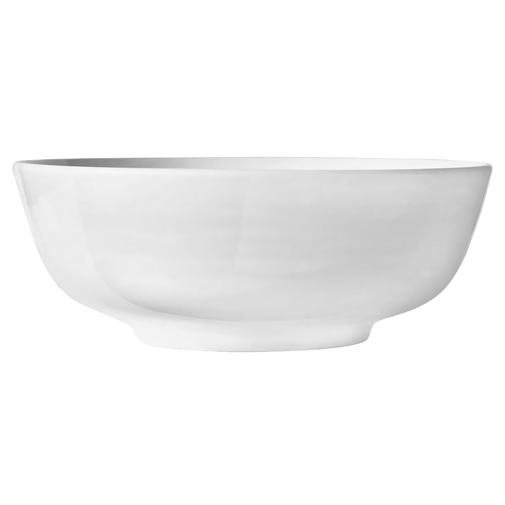 Libbey 840-355-010 8 1/2" Round Porcelain Bowl w/ 60 oz Capacity, Bright White, Porcelana