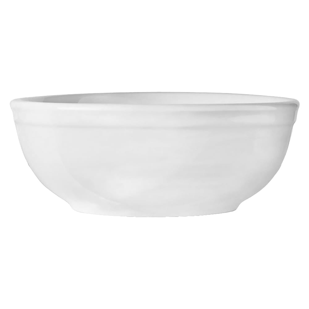 Libbey 840-360-009 5 5/8" Round Porcelain Nappie w/ 15 oz Capacity, Bright White, Porcelana