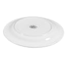 Libbey 840-425R-25 9" Round Plate - Wide Rim, Rolled Edge, Porcelain, Bright White, Porcelana thumbnail 5