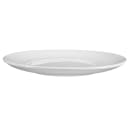 Libbey 840-438C 10 1/2" Round Porcelain Plate, Coupe, Bright White, Porcelana thumbnail 2