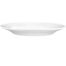 Libbey 840-440R-11 11" Round Plate - Wide Rim, Rolled Edge, Porcelain, Bright White, Porcelana thumbnail 2