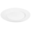 Libbey 840-445R-12 12" Round Plate - Wide Rim, Rolled Edge, Porcelain, Bright White, Porcelana thumbnail 3