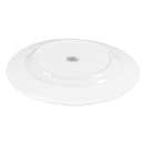 Libbey 840-445R-12 12" Round Plate - Wide Rim, Rolled Edge, Porcelain, Bright White, Porcelana thumbnail 4