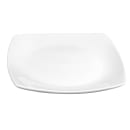Libbey 840-463S 8" Square Porcelain Plate, Coupe, Bright White, Porcelana thumbnail 5