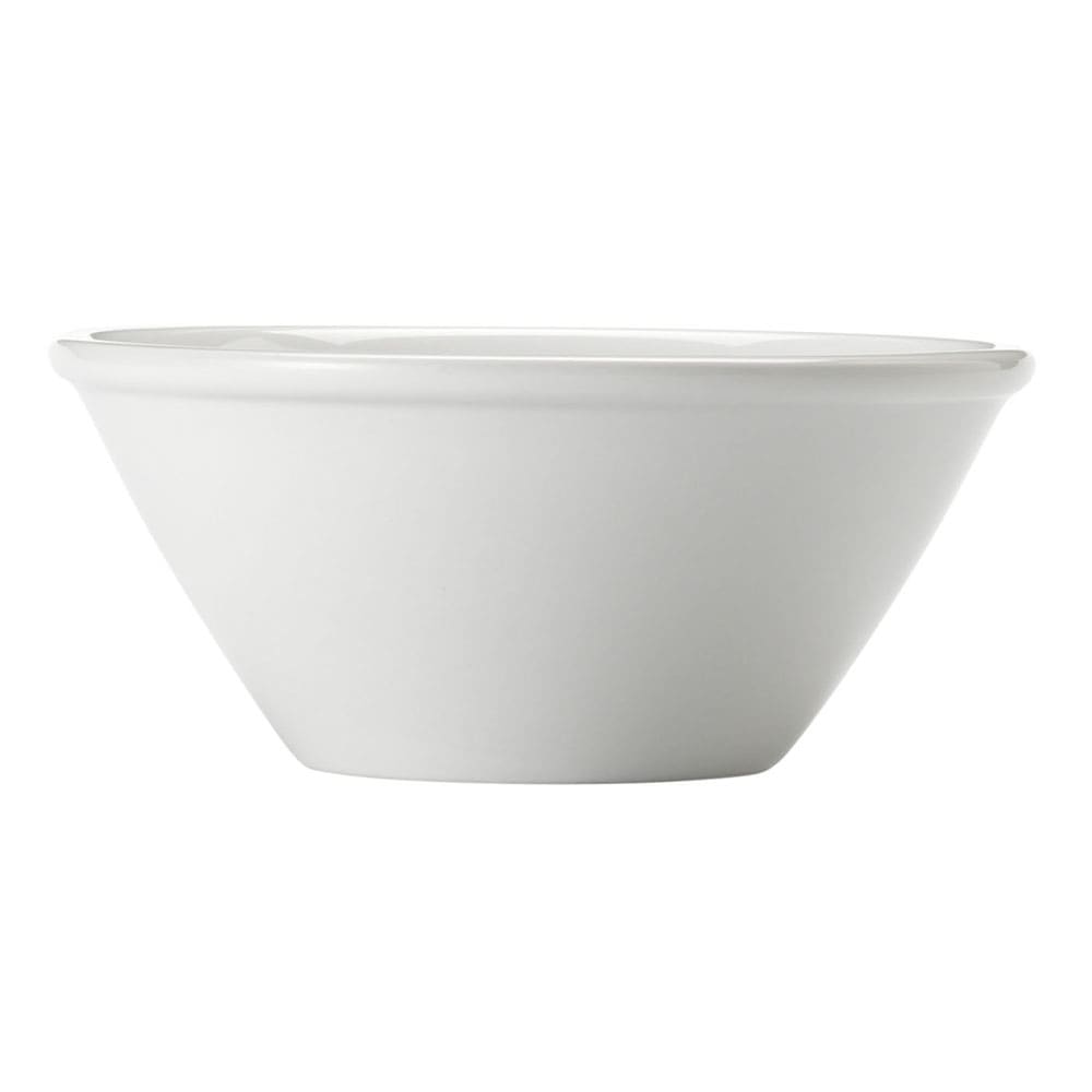 Libbey 840-901-018 18 oz Round Porcelana Side Bowl - Porcelain, Bright White