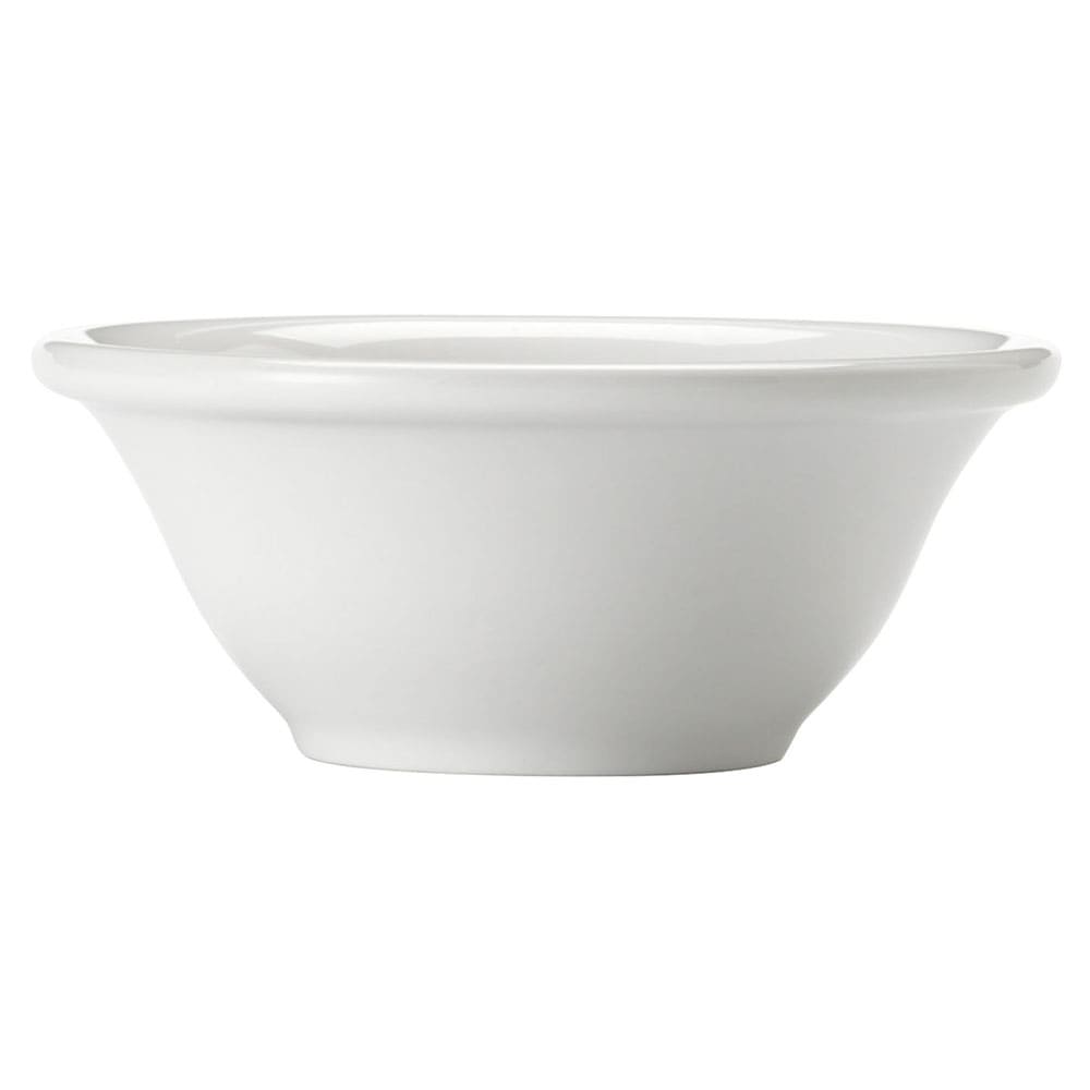 Libbey 840-901-065 6 1/2 oz Round Porcelana Fruit Bowl - Porcelain, Bright White