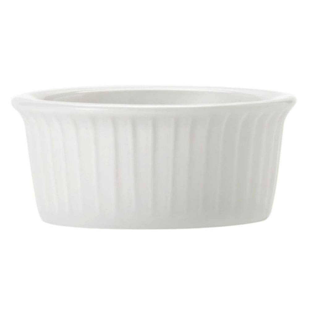 Libbey 840-901-112 1 1/2 oz Porcelana Ramekin - Porcelain, Bright White
