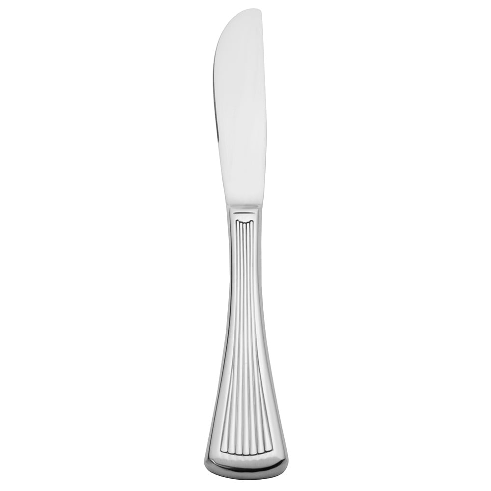 Libbey 881 754 7 1/4" Butter Knife with 18/0 Stainless Grade, Minuet Pattern
