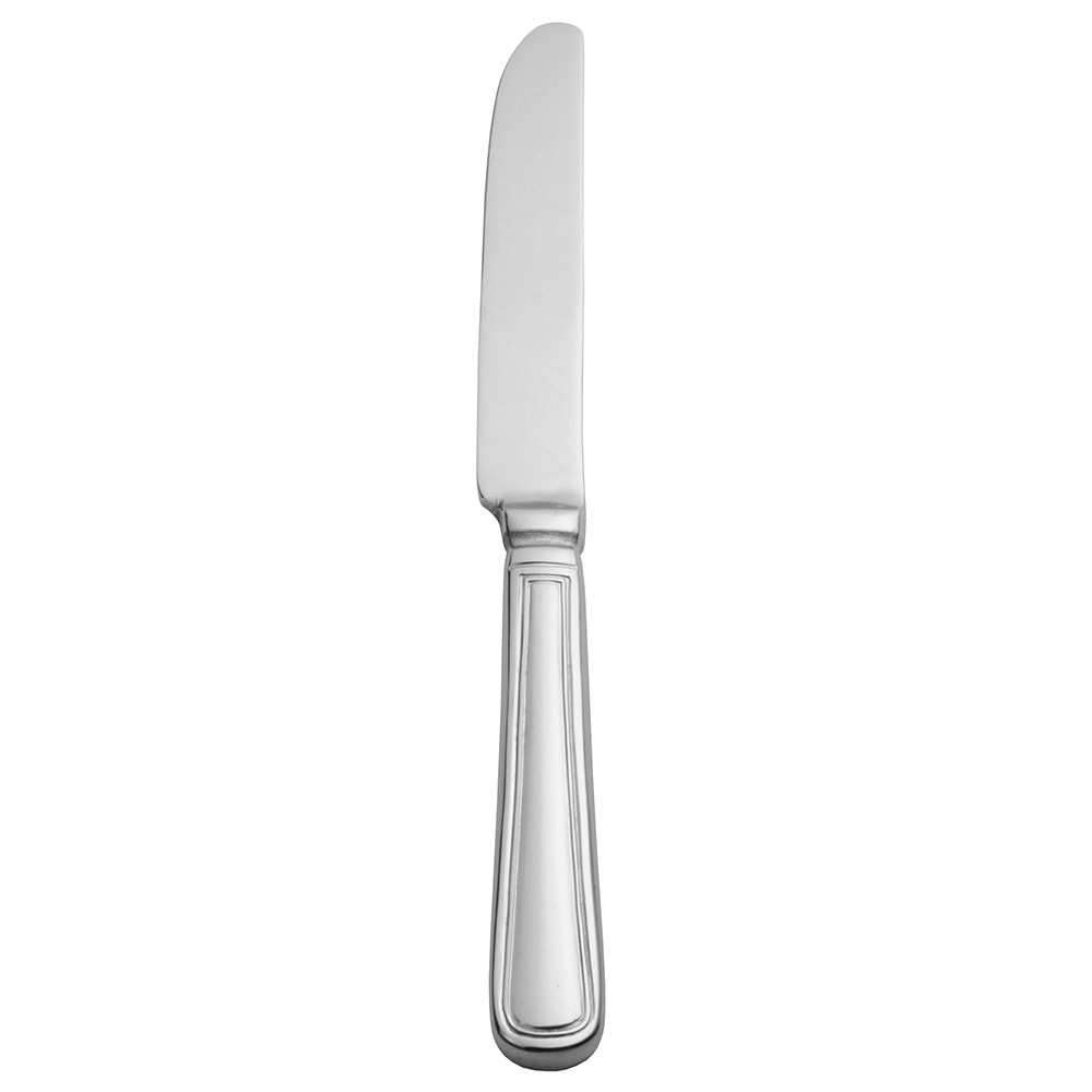 Libbey 918 7512 9 5/8" Dinner Knife with 18/0 Stainless Grade, Classic Rim Pattern
