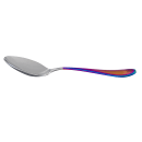 Libbey 933 002 7 1/8" Dinner Spoon with 18/10 Stainless Grade, Santa Cruz Pattern thumbnail 2