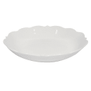 Libbey 977709011 11" Round Astor Footed Deep Coupe Bowl - Porcelain, White thumbnail 2