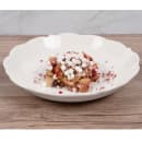 Libbey 977709814 8 1/4" Round Astor Footed Deep Coupe Bowl - Porcelain, White thumbnail 6