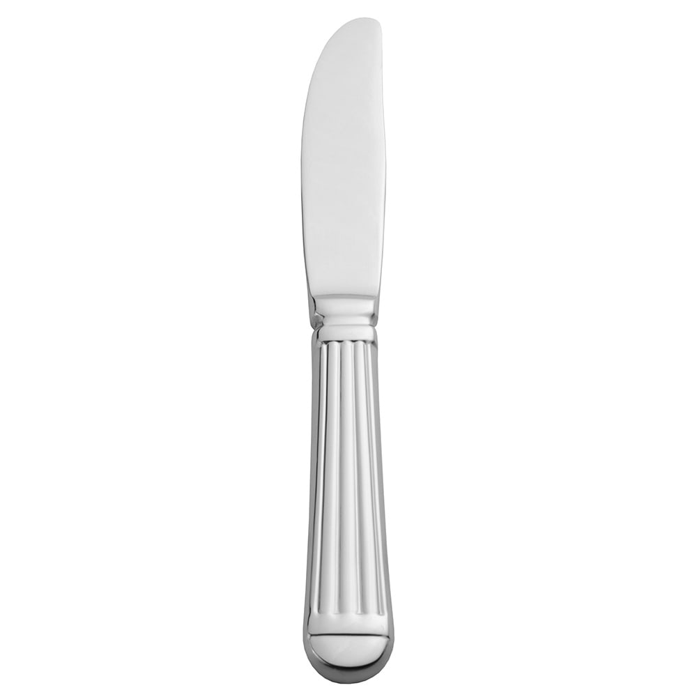 Libbey 983 554 7 1/4" Butter Knife with 18/8 Stainless Grade, Aegean Pattern