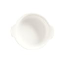 Libbey BD-002 2 oz Handled Mini Bowl, Porcelain, Bright White, Chef's Selection thumbnail 2