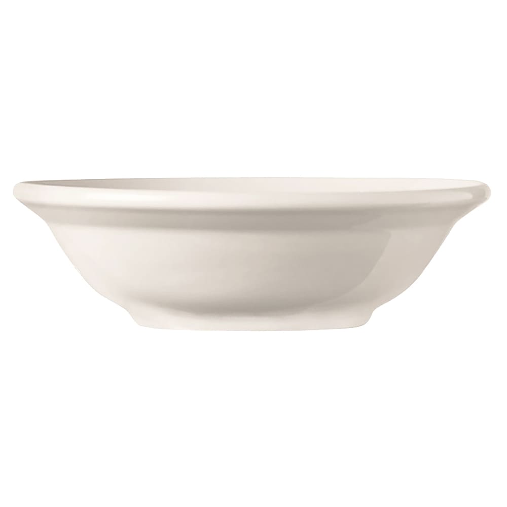 Libbey BO-1131 10 oz Round Basics Orbis Grapefruit Bowl - Porcelain, Bright White